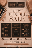 Back to School 2 Day Bundle sale